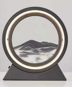 Moving Sand Art Landscape Table Lamp